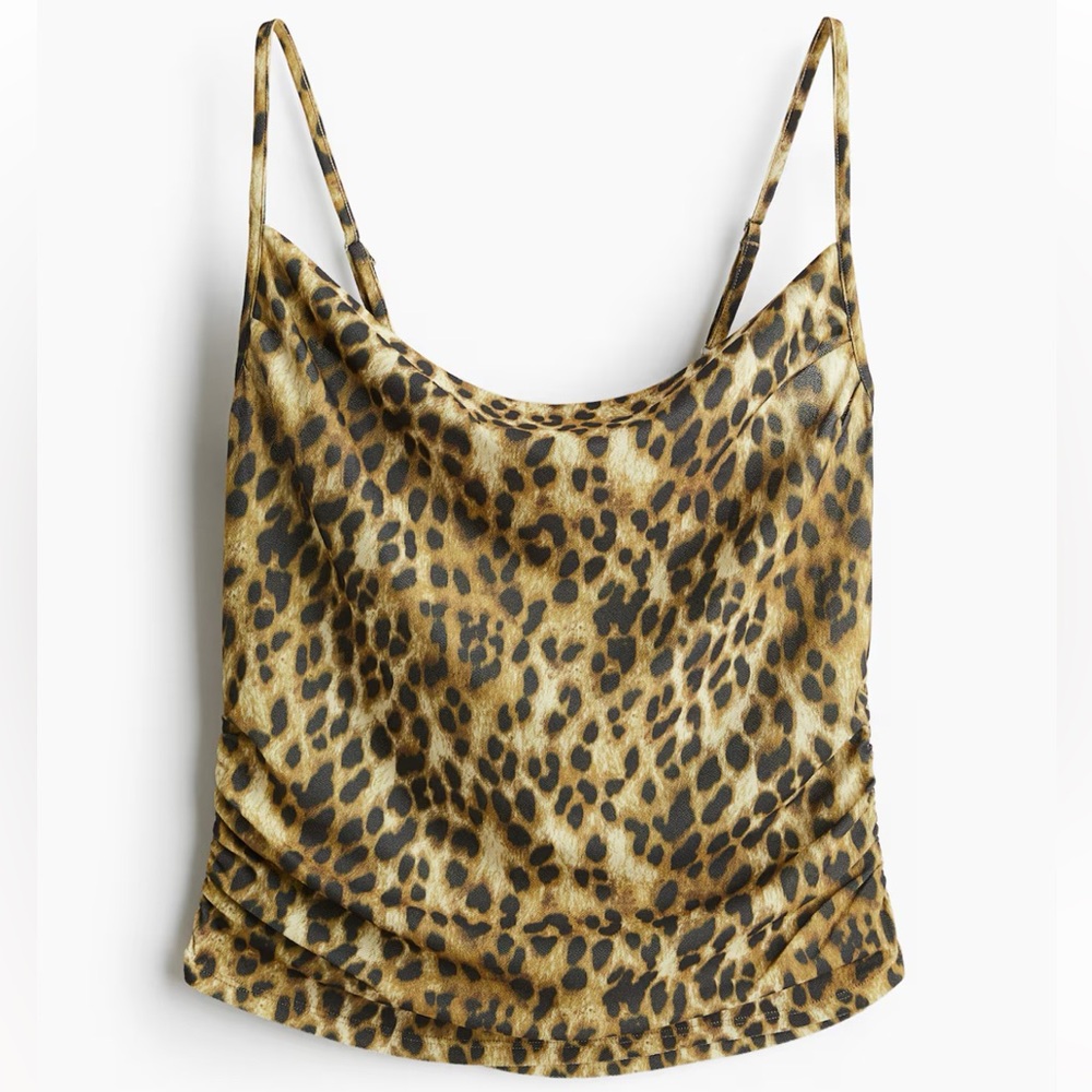 H&M Leopard Print Cami Top